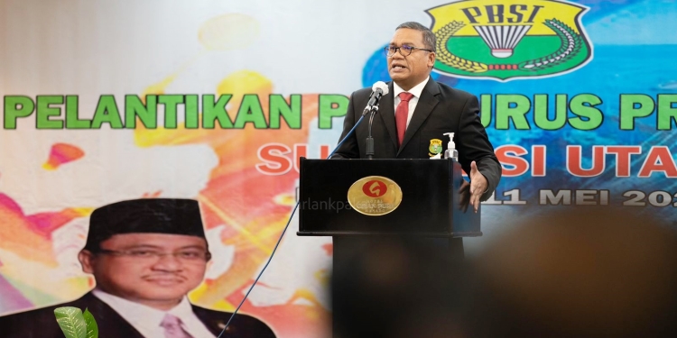 Waketum PBSI, Eduart Wolok (foto: Arlank for gopos)