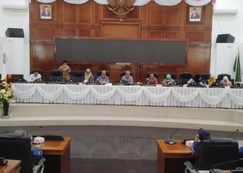 Rapat dengar pendapat (RDP) antara DPRD Provinsi Gorontalo bersama direktur rumah sakit di Gorontalo serta stekholder terkait, Selasa (17/5/2022) (muhajir/gopos)