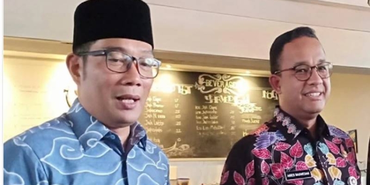 Ridwan Kamil dan Anies