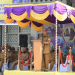 Gubernur Rusli saat memberikan sambutan pada apel gabungan perdana usai libur dan cuti bersama hari Raya Idulfitri 1443 Hijriah di lingkungan Pemerintah Provinsi Gorontalo, Senin (9/5/2022) . Banyak hal yang disampaikan gubernur termasuk pamitan dihadapan semua OPD.  (Foto: Salman)