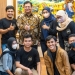 Menteri Koordinator Bidang Perekonomian Airlangga Hartarto menerima kunjungan Komunitas Teman MotreT (Tim Fotografi Disabilitas Banten) di Gedung Ali Wardhana, Jakarta, Kamis (12/05).