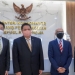 Menteri Koordinator Bidang Perekonomian Airlangga Hartarto dalam pertemuannya dengan Menteri Keuangan Singapura H.E. Lawrence Wong di Jakarta, Rabu (18/05).
