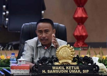 Wakil Ketua DPRD Kota Gorontalo, Syamsudin Umar. (Foto istimewa)