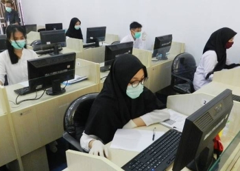 5.669 Calon Mahasiswa Ikut UTBK di UNG