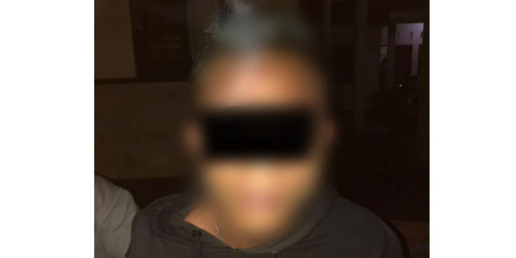 RD (30) pelaku yang terlibat kasus pembunuhan di Wilayah Bolaang Mongondow di amankan Kepolisian Daerah (Polda) Gorontalo, Rabu (8/6/2022).