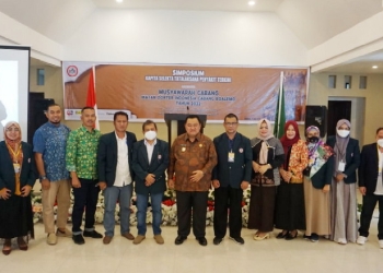 Ikatan Dokter Indonesia (IDI) Cabang Boalemo menggelar Simposium yang dirangkaikan dengan Musyawarah Cabang (Muscab) bertempat di Villa Kencana Bolihutuo Boalemo, Sabtu (11/06/2022). (Foto: Istimewa)
