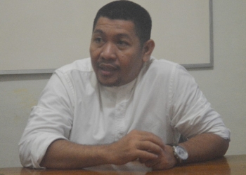 Ketua Badan Pembentukan Peraturan Daerah (Bapemperda) Kabupaten Bone Bolango, Syamsu Botutihe. (Foto: Putra/Gopos)