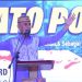Wakil ketua Komisi B DPRD Kota Gorontalo, Alwi Podungge ketika mengikuti Pidato Politik SulutGo Expo di Manado.(Foto Arif Humas)