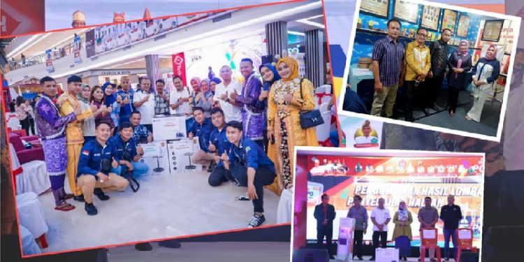 Foto :  Anggota DPRD Kota Gorontalo dan sekretariat DPRD Kota Gorontalo ketika mengikuti kegiatan Legislative SulutGo Expo di Manado.