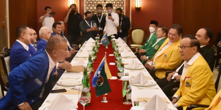 Centre for Strategic and International Studies (CSIS) menilai keberadaan Koalisi Indonesia Bersatu (KIB) strategis dan dibutuhkan untuk dinamika politik nasional menjelang Pemilu 2024. 