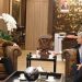 President Boeing International Sir Michael Arthur dan President Boeing Southeast Asia Alexander C. Feldman, Selasa (14/06), bertemu Menteri Koordinator Bidang Perekonomian Airlangga Hartarto.