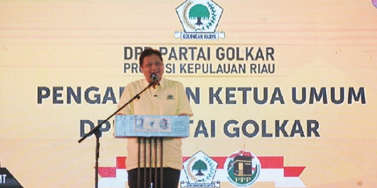 Ketua DPP Partai Golkar, Airlangga Hartarto.