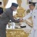 Bupati Pohuwato, Saipul Mbuinga, Memberikan Ucapan Selamat Kepada, Thariq Modanggu, Sebagai Bupati Gorontalo Utara, Senin 27/06/2022 (Istimewa)