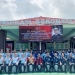 Staf Khusus Menteri Hukum dan Ham RI Bidang Media dan Komunikasi, Milton Hasibuan saat berfoto bersama Pimpinan dan seluruh jajaran Kantor Imigrasi Kelas I Gorontalo. (Foto: Putra/Gopos)