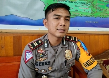 Kasat Lantas Polres Gorontalo, IPTU Gerryliyus Febrera. (Foto: Putra/Gopos)