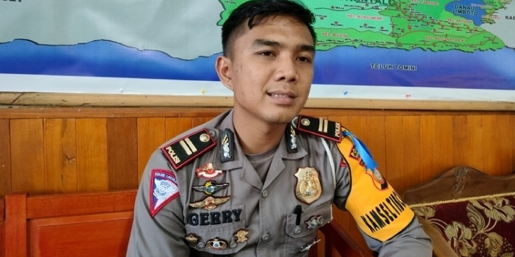 Kasat Lantas Polres Gorontalo, IPTU Gerryliyus Febrera. (Foto: Putra/Gopos)