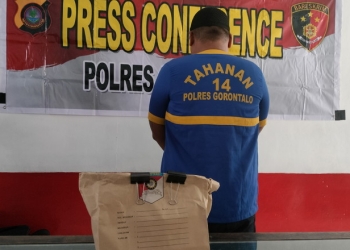 IP alias Fandi (40). (Foto:  Putra/Gopos)