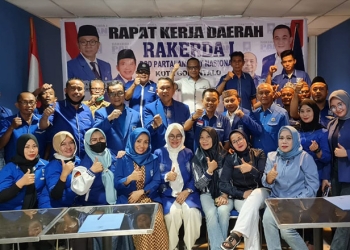 Rapat Kerja Daerah (RAKERDA) 1 Dewan Pimpinan Daerah (DPD) PAN Kota Gorontalo,yang dihadiri oleh pengurus DPW, DPD, DPC sampai dengan pengurus Ranting yang dibuka oleh ketua DPD PAN Provinsi Gorontalo Anas Jusuf