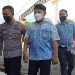 Remaja 17 tahun terduga pelaku penganiayaan menggunakan senjata tajam. Rabu (22/6/2022). Foto : Sari/gopos