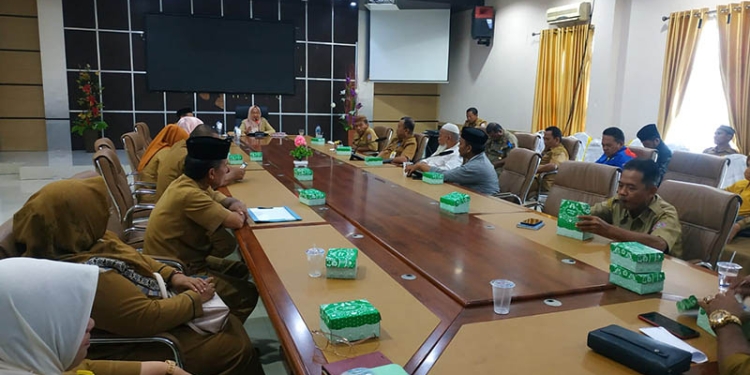 Rapat Persiapan Pelaksanaan Hari Raya Idul Adha Tahun 1443 Hijiriah, Selasa 14/06/2022 (Yusuf/Gopos)