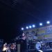 Wali Kota Gorontalo, Marten Taha saat menyampaikan sambutan pada kegiatan refleksi tiga tahun kepemimpinan pasangan Matahari, di Lapangan Bulotadaa Barat, Kecamatan Sipatana, Kota Gorontalo. Selasa (2/6/2022). Foto : Sari/gopos)