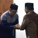 Wali Kota Gorontalo, Marten Taha, menyampaikan ungkapan belasungkawa kepada Gubernur Jawa Barat, Ridwan Kamil, Senin (13/6/2022). (Pemkot Gorontalo)