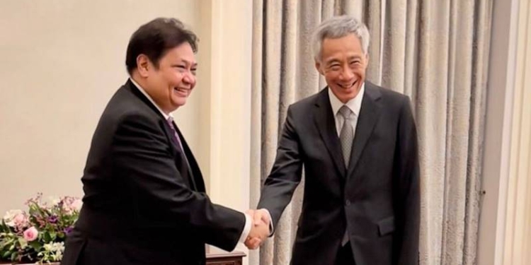 PErtemuan Indonesia dan singapura