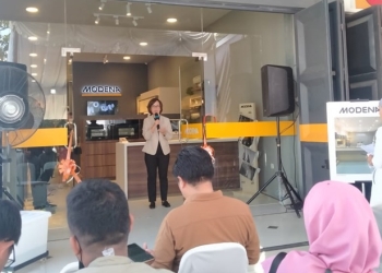 Modena Home Center Gorontalo terletak di Jalan Professor Doktor HB Jassin dan diremikan pagi tadi, Rabu (8/6/2022) (muhajir/gopos)