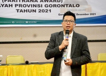 Alokasi APBD, Kepala BPJS Ketenagakerjaan Cabang Gorontalo, Hendra Elvian (Foto AKP)