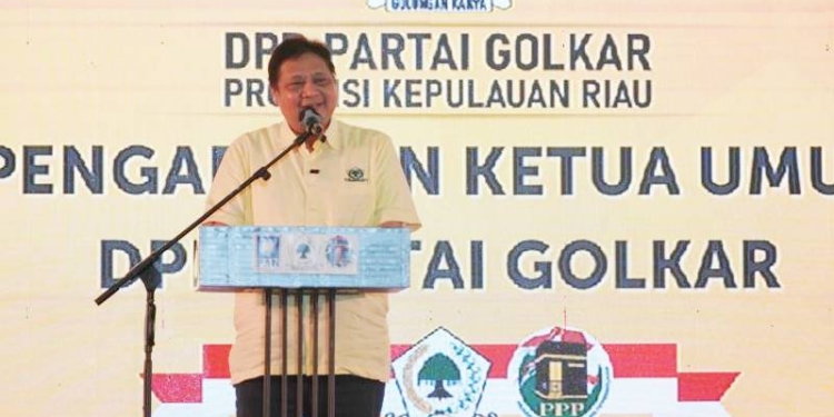 Ketua Umum Partai Golkar Airlangga Hartarto