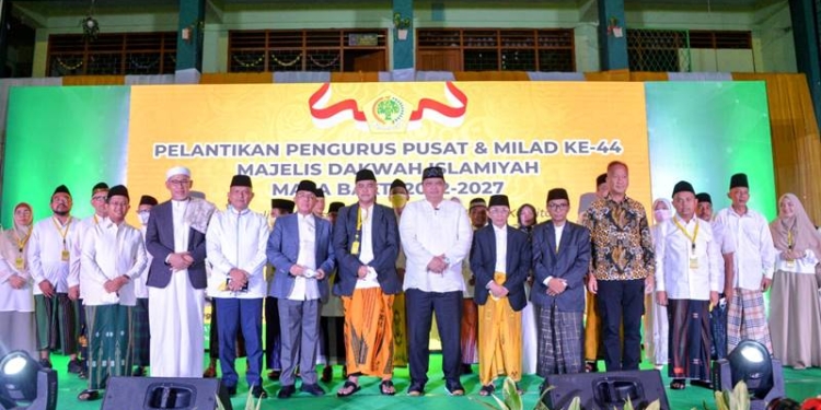 Menko Airlangga dalam Pelantikan dan Milad ke-44 Majelis Dakwah Islamiyah (MDI) di Pondok Pesantren Asshiddiqiyah, Kedoya Utara – Jakarta Barat, Minggu (5/06),