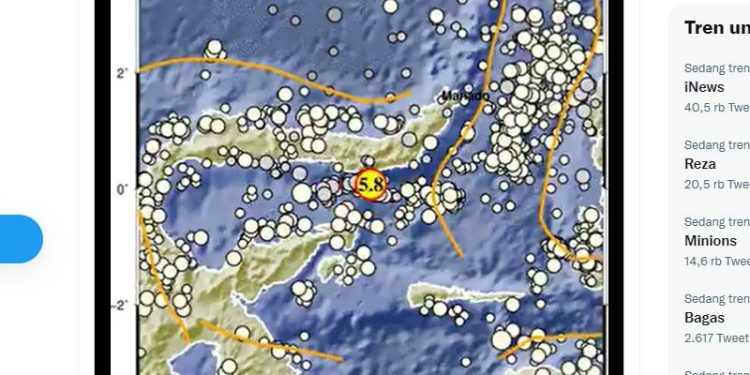 Pusat gempa