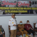 Penjabat Gubernur Gorontalo, Hamka Hendra Noer memberikan sambutan pada pelepasan sapi di Pelabuhan Kwandang, Kabupaten Gorontalo Utara, Rabu (27/6/2022). (Foto: Salman)