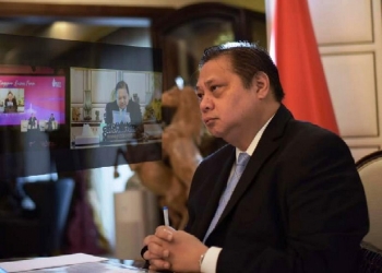 Menteri Koordinator Bidang Perekonomian Airlangga Hartarto.