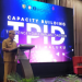 Sekretaris Daerah Provinsi Gorontalo, Darda Daraba memberikan sambutan pada capacity building Tim Pengendalian Inflasi Daerah (TPID) Provinsi Maluku, Selasa (14/6/2022) bertempat di Hotel Aston. (Foto: Nova)