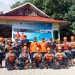 Latihan beregu pertolongan di air, oleh kantor Pencarian dan Pertolongan Basarnas Gorontalo, Selasa (28/6/2022). (Foto: istimewa)