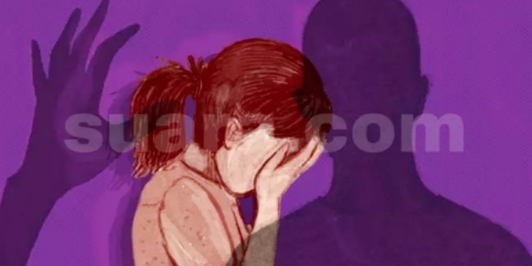 Ilustrasi kekerasan seksual. (Suara.com)
