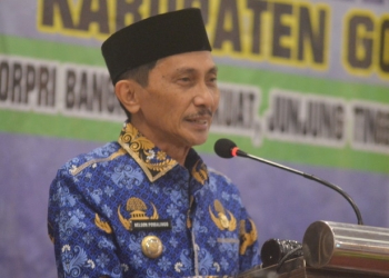 Bupati Gorontalo, Nelson Pomalingo. (Foto: Putra/Gopos)
