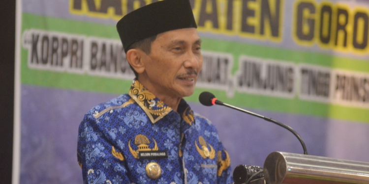 Bupati Gorontalo, Nelson Pomalingo. (Foto: Putra/Gopos)
