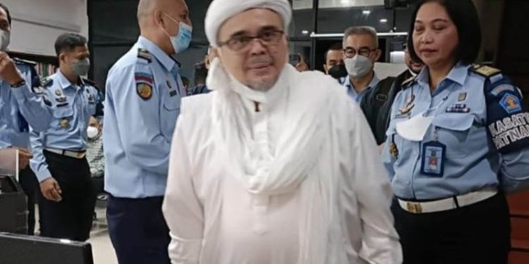 Habib Rizieq Shihab bebas bersyarat. (Dok. Kemenkumham)