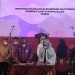 Penandatangan Business Mathcing antar Perbankan, Pengusaha dan Pelaku UMKM dengan nilai mencapai Rp1 miliar pada pembukaan Hulonthalo Art and Craft Festival (HACF) 2022 di Grand Palace Kota Gorontalo, Kamis (13/7/2022). (muhajir/gopos)