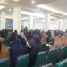 Pasca Muktamar IV beberapa waktu lalu, Forum Muslimah Dakwah Kampus Indonesia (FMDKI) adakan pengukuhan pengurus periode 2022-2024 secara Hybrid di gedung Convention Hall FIP UNM dan Via Zoom, Sabtu (02/07/22). (Foto: Istimewa)