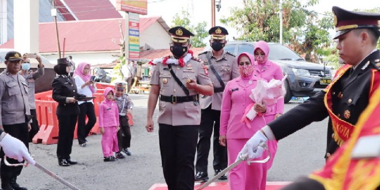 Penyebutan Kapolres Gorontalo Kota  AKBP Ardi Rahananto, S.E, S.I.K, M.Si.