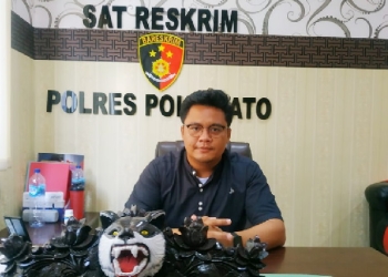 Kasat Reskrim Polres Pohuwato, IPTU Arie Agustyanto Yos, (Yusuf/Gopos)