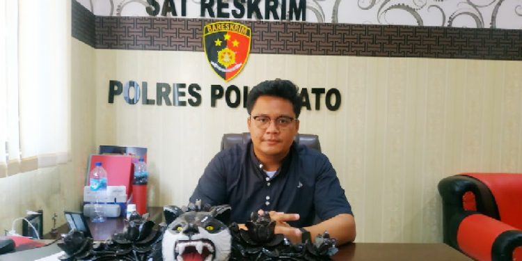 Kasat Reskrim Polres Pohuwato, IPTU Arie Agustyanto Yos, (Yusuf/Gopos)
