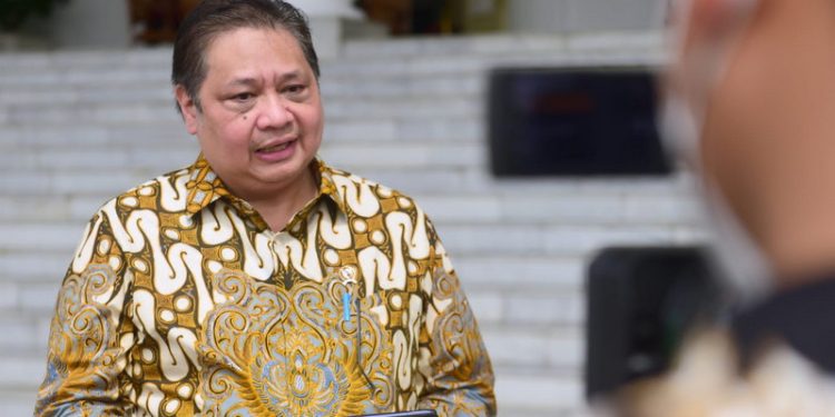 Menteri Koordinator Bidang Perekonomian Indonesia Airlangga Hartarto.
