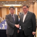Pertemuan Menteri Koordinator Bidang Perekonomian Airlangga Hartarto dengan Gubernur Japan Bank for International Cooperation (JBIC) yang baru Nobumitsu Hayashi digelar di Hotel Imperial Tokyo, Jepang, Senin (25/07)