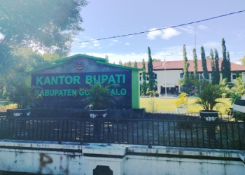Kantor Pemerintah Daerah Kabupaten Gorontalo. (Foto: Putra/Gopos)