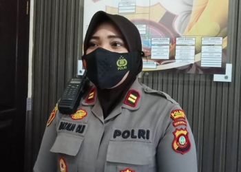 Kapolsek Dungingi, Iptu Natalia Olii