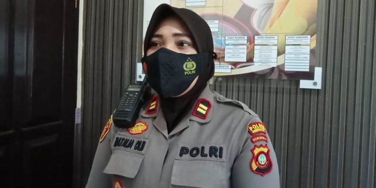 Kapolsek Dungingi, Iptu Natalia Olii